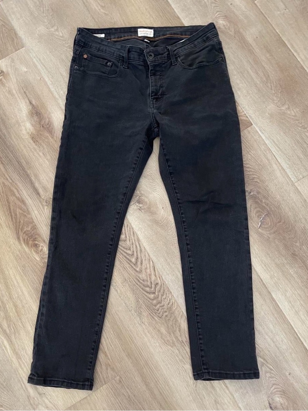 Weatherproof Men's Slim Jeans in Black